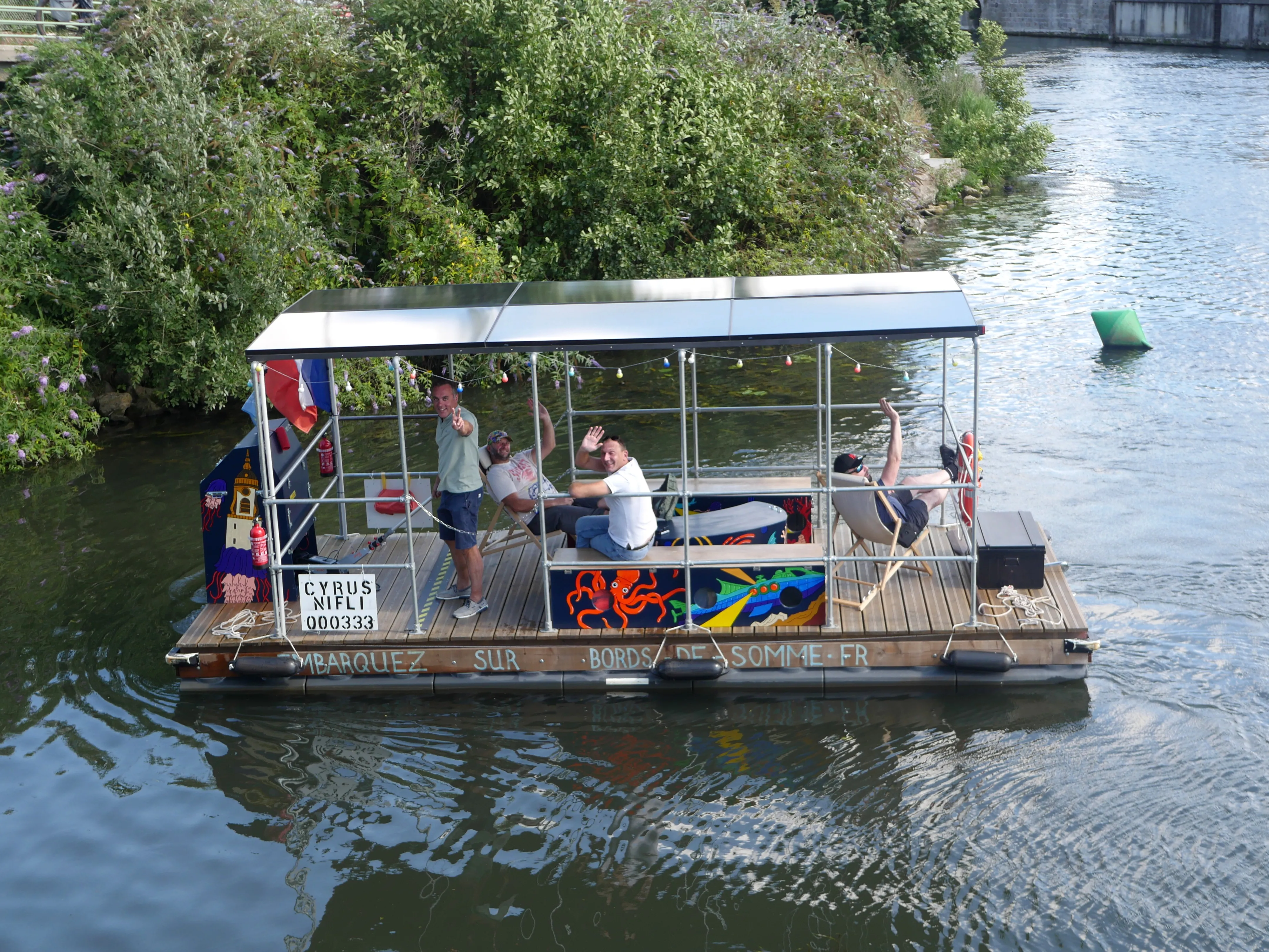 DES TERRASSES FLOTTANTES