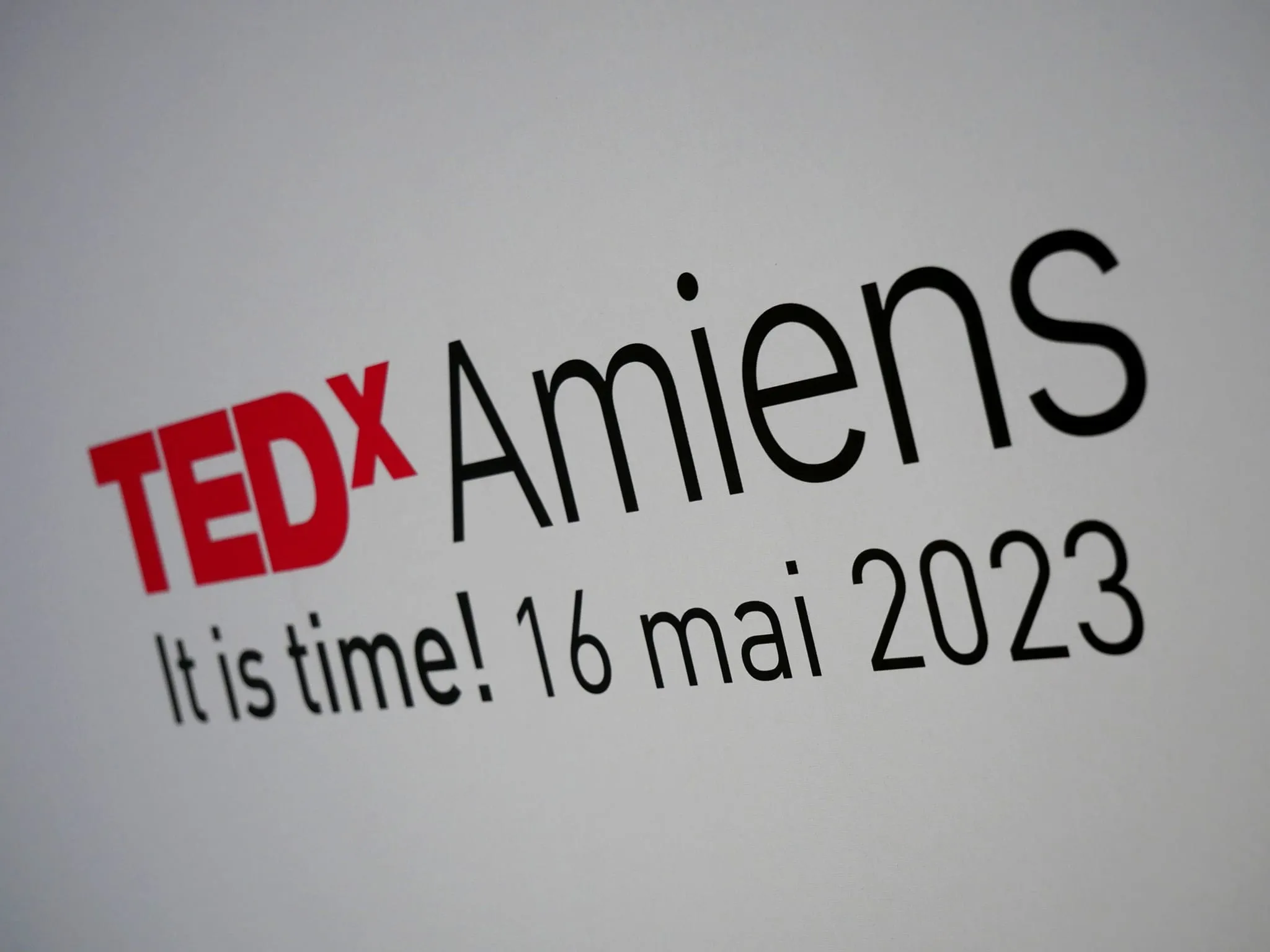 LE PREMIER TEDx D'AMIENS