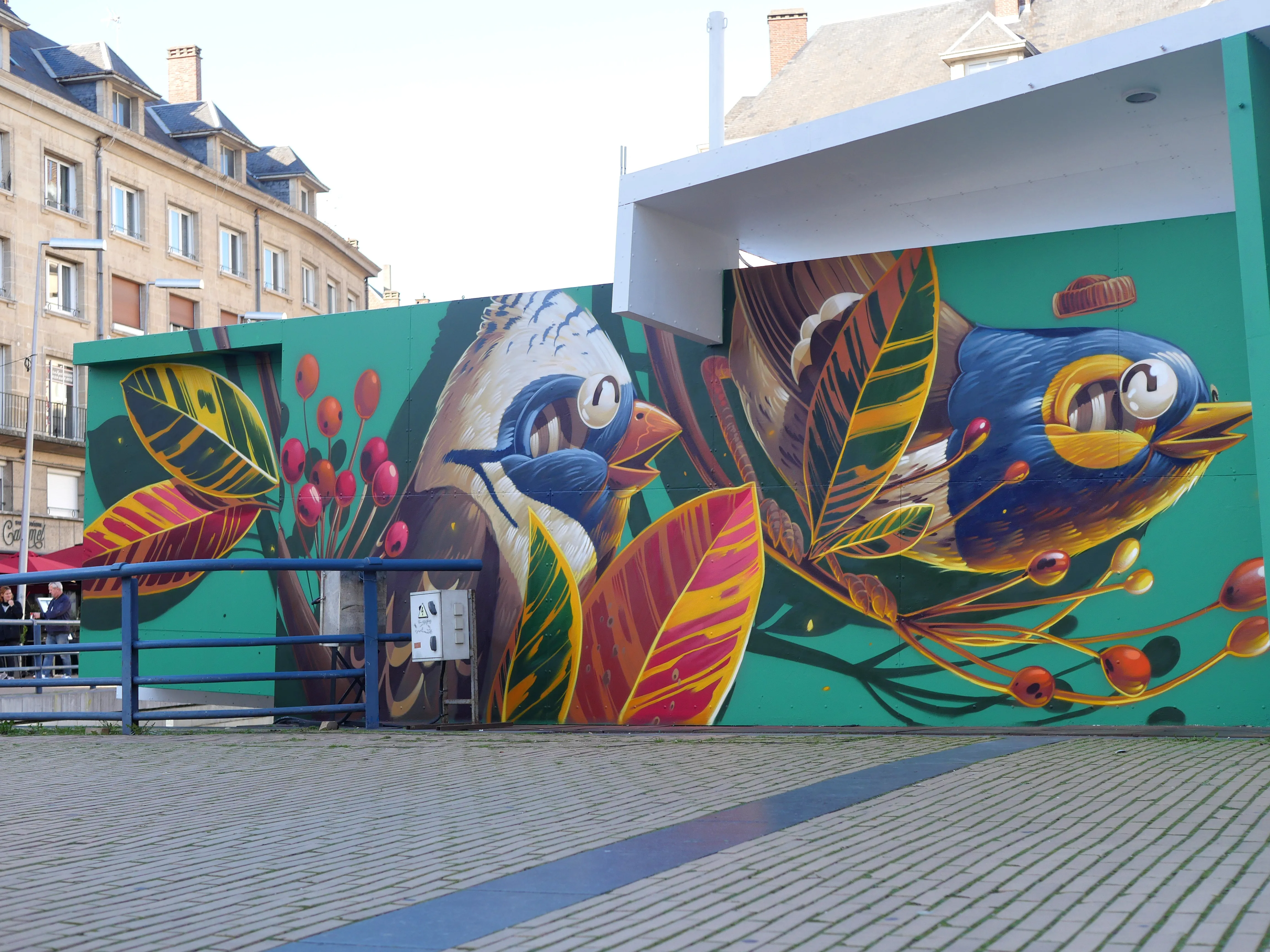 NOUVELLE FRESQUE PLACE GAMBETTA