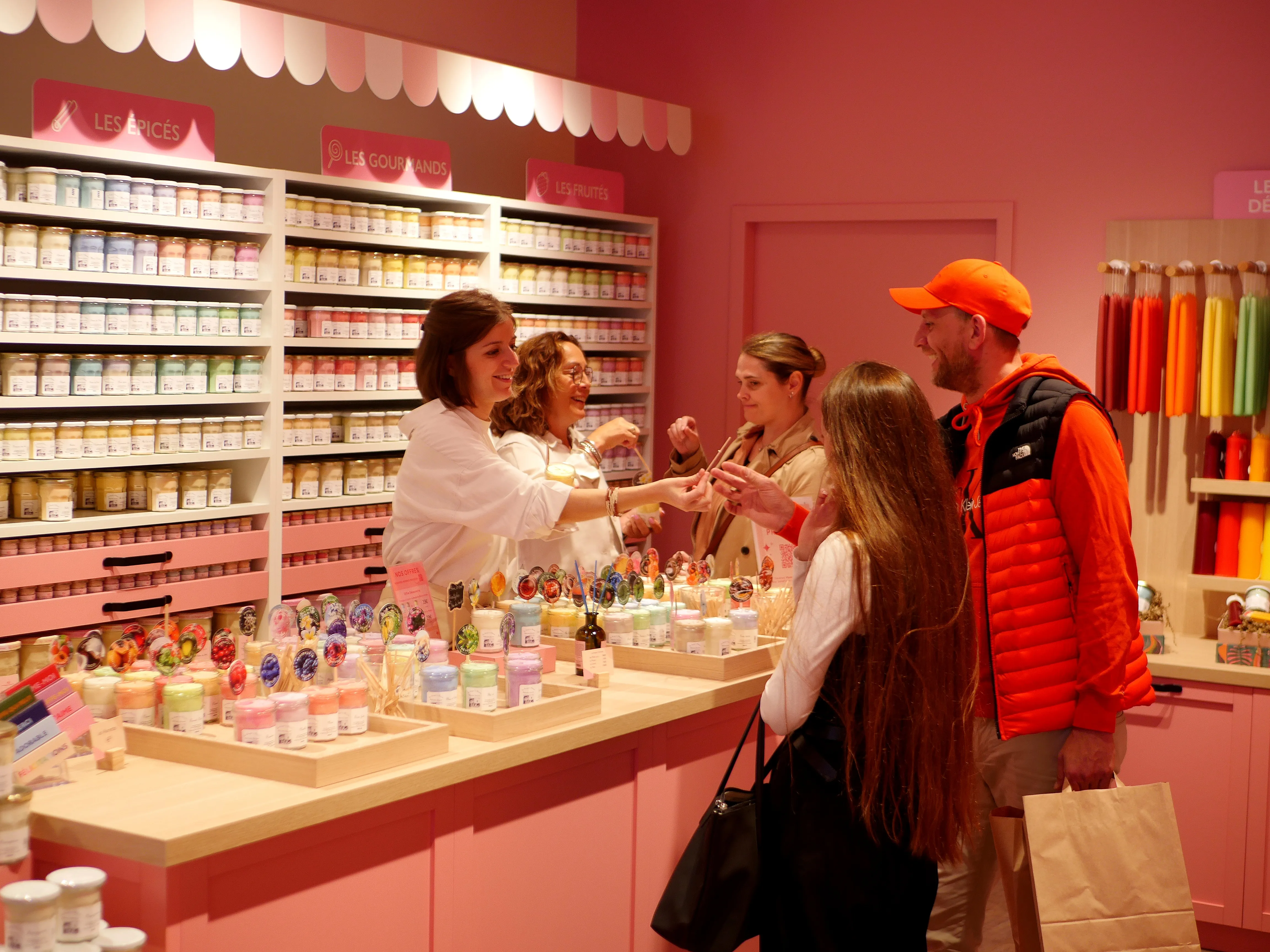 Bougies artisanales fabriquées en France